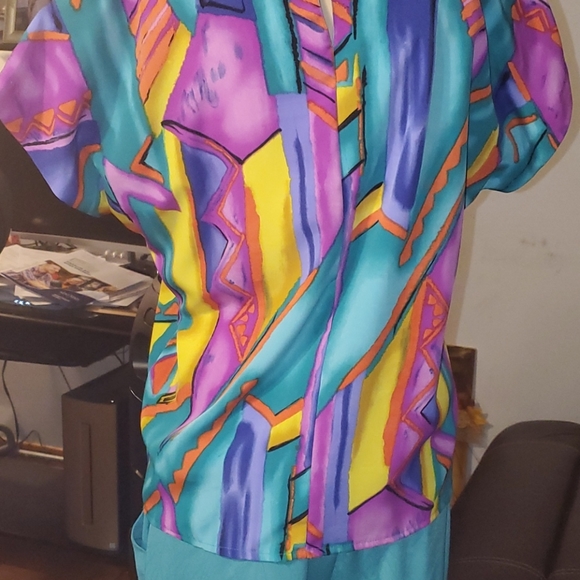 Vintage 70s City Girl California pant suit Small - Picture 5 of 11